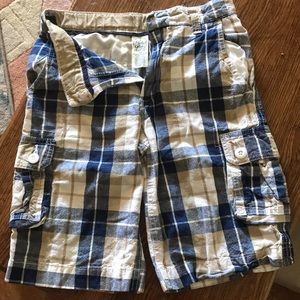 Plaid boy shorts